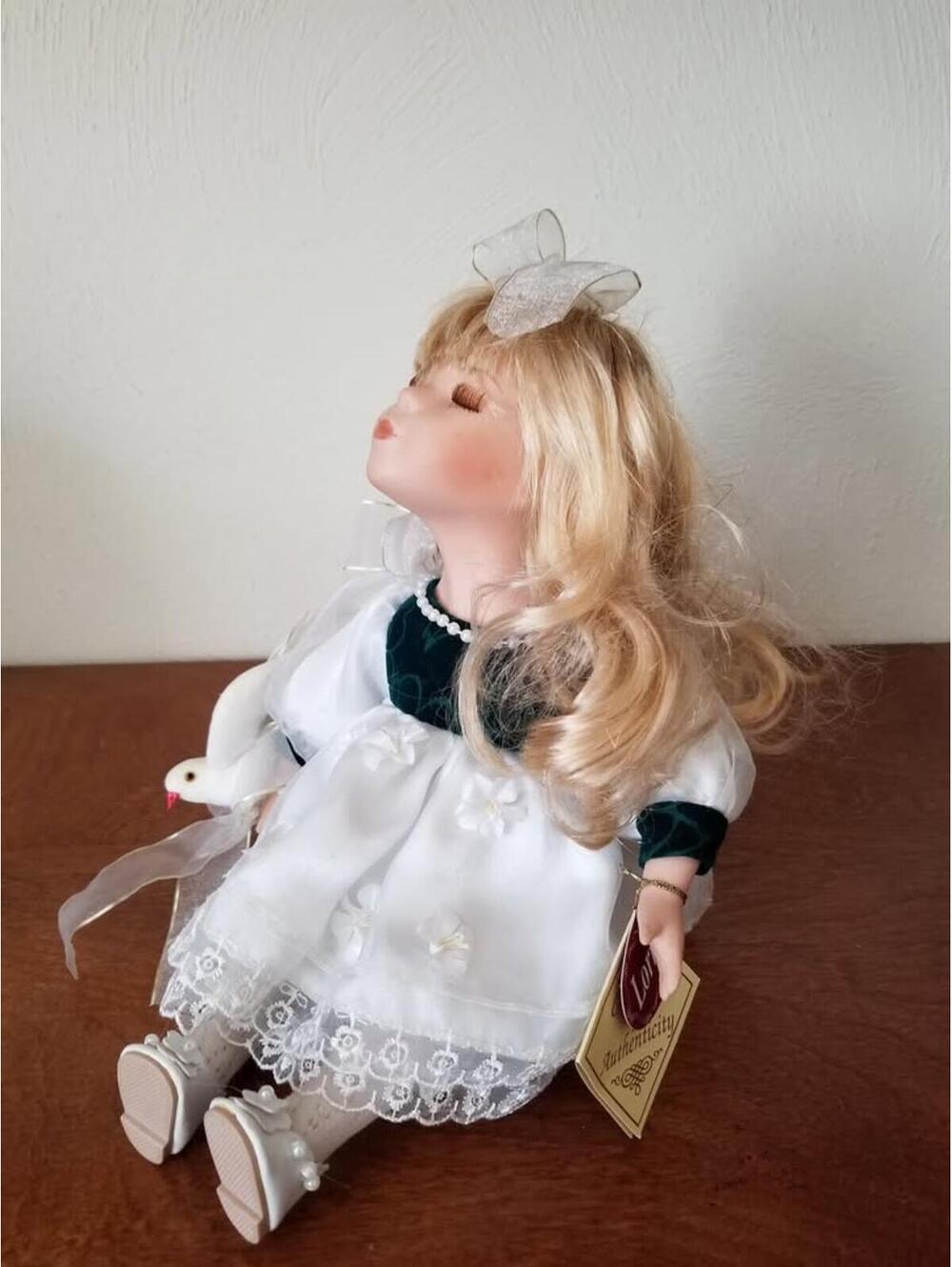 Vintage Wind Up Musical Doll